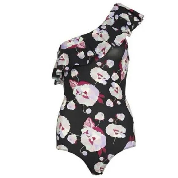 ISABEL MARANT Sicilya One-Piece Swimsuit size 36/ US 4 Faded night $275 - Picture 1 of 16